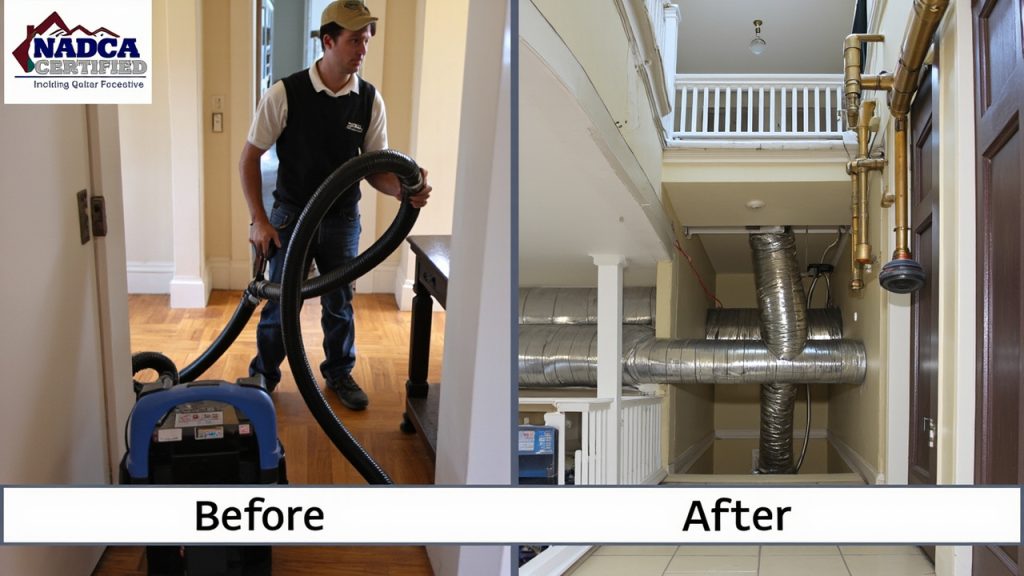 Professional duct cleaning for restored homes in g